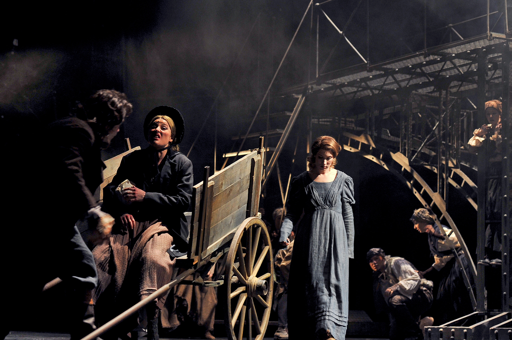Branislava Podrumac portrays the role of Éponine in Les Misérables