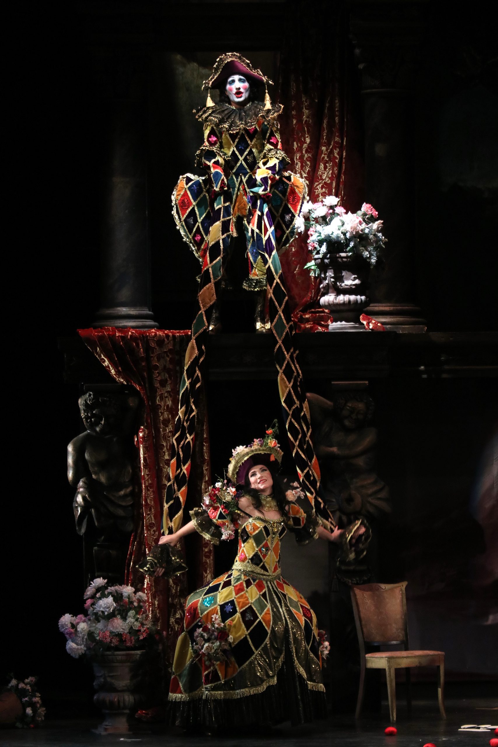 Branislava Podrumac as Nedda in the opera Pagliacci